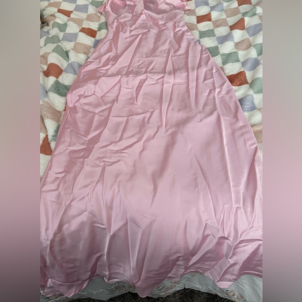 NWT PRINCESS POLLY AZURA PINK MAXI DRESS SIZE 6 - Picture 3 of 11